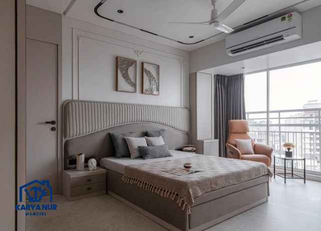 Jasa renovasi kamar tidur Banjarnegara minimalis modern, hasilnya wow banget