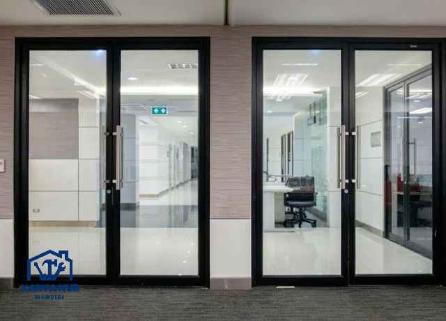 Tukang aluminium kaca Purbalingga kusen pintu minimalis, garansi 10 tahun!
