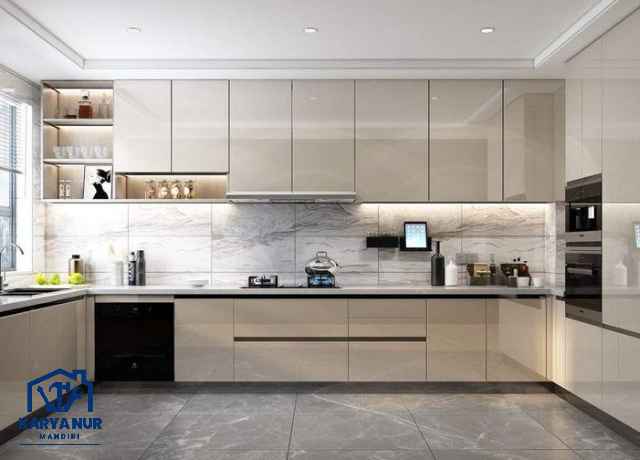 Custom kitchen set Bekasi Timur harga per meter termurah 2025