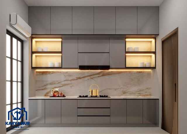 Custom kitchen set Cibitung Bekasi gratis konsultasi dan survei lokasi