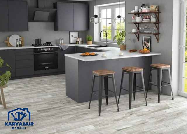 Pasang Vinyl Dapur Anti Minyak & Noda, Mudah Dibersihkan Bekasi Timur