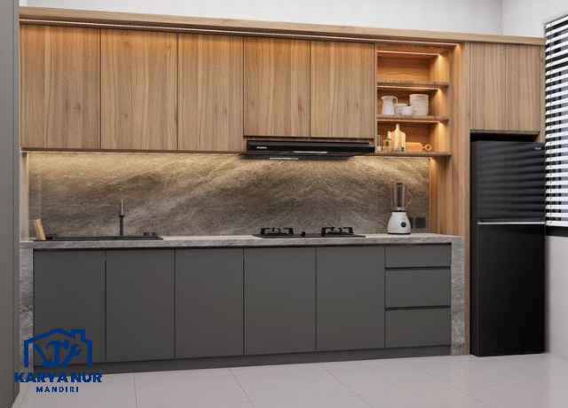 Garansi Anti Rayap! Kitchen Set PVC Premium Ini Bikin Dapur Mewah Kebayoran Lama