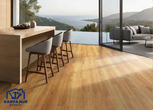 Jasa Vinyl Lantai Apartemen Studio, Efek Luas Seketika Jakarta Timur