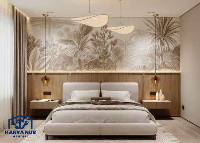 Pasang Wallpaper Custom Murah Desain Mewah Gratis Survey Cikarang Bekasi