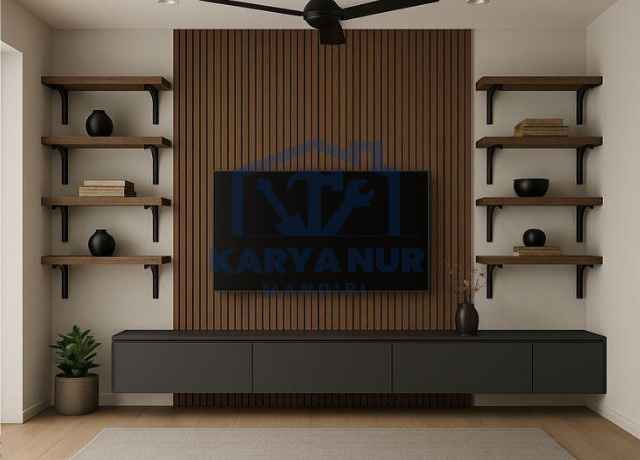 Cari tukang backdrop TV Jakarta yang bisa custom desain gratis?