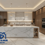 Kitchen Set HPL Jakarta Pusat: Motif Marmer Mewah, Harga Kaki Lima!