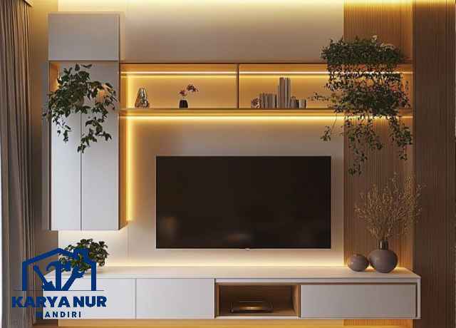 Promo Backdrop TV Minimalis Area Jakarta Free Ongkir