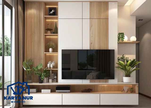 Promo Backdrop TV Minimalis Area Jakarta Free Ongkir