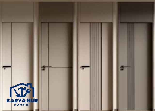 Pintu HPL Mewah Motif kayu asli area Bogor - Tampilan Sultan