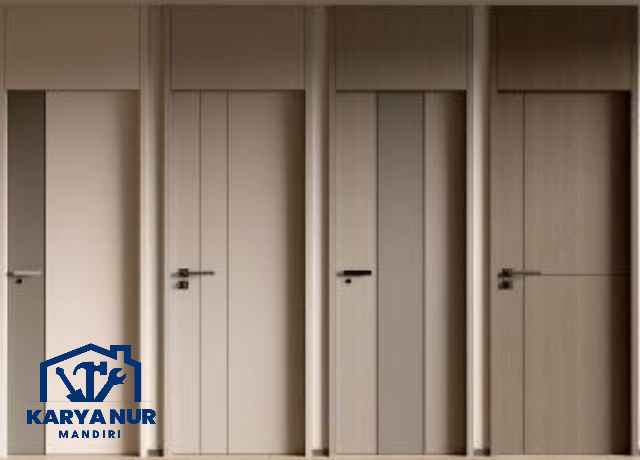 Pintu HPL Mewah Motif kayu asli area Bogor - Tampilan Sultan