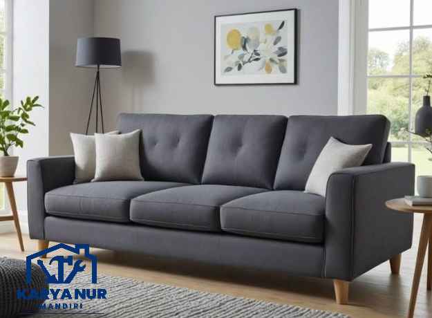 Jasa custom sofa kantor minimalis Bekasi 3 seater premium