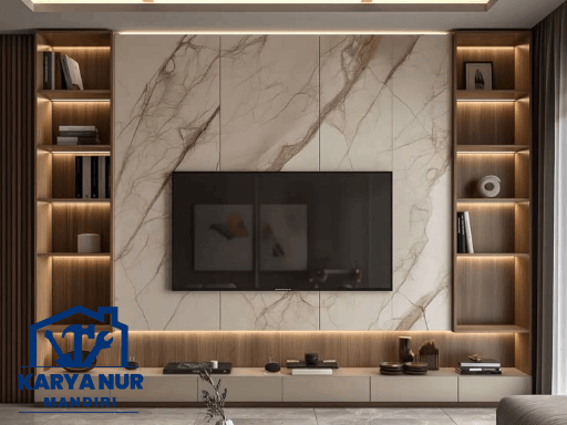 Info custom backdrop tv bekasi harga termurah kualitas No.1